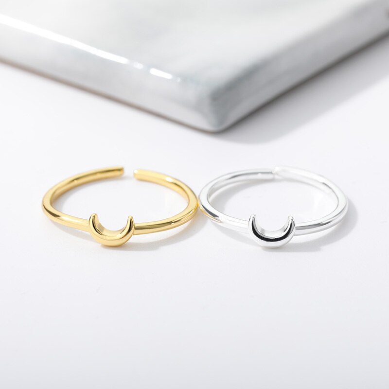Luna Ring - Halvemaan Esthetische Ring