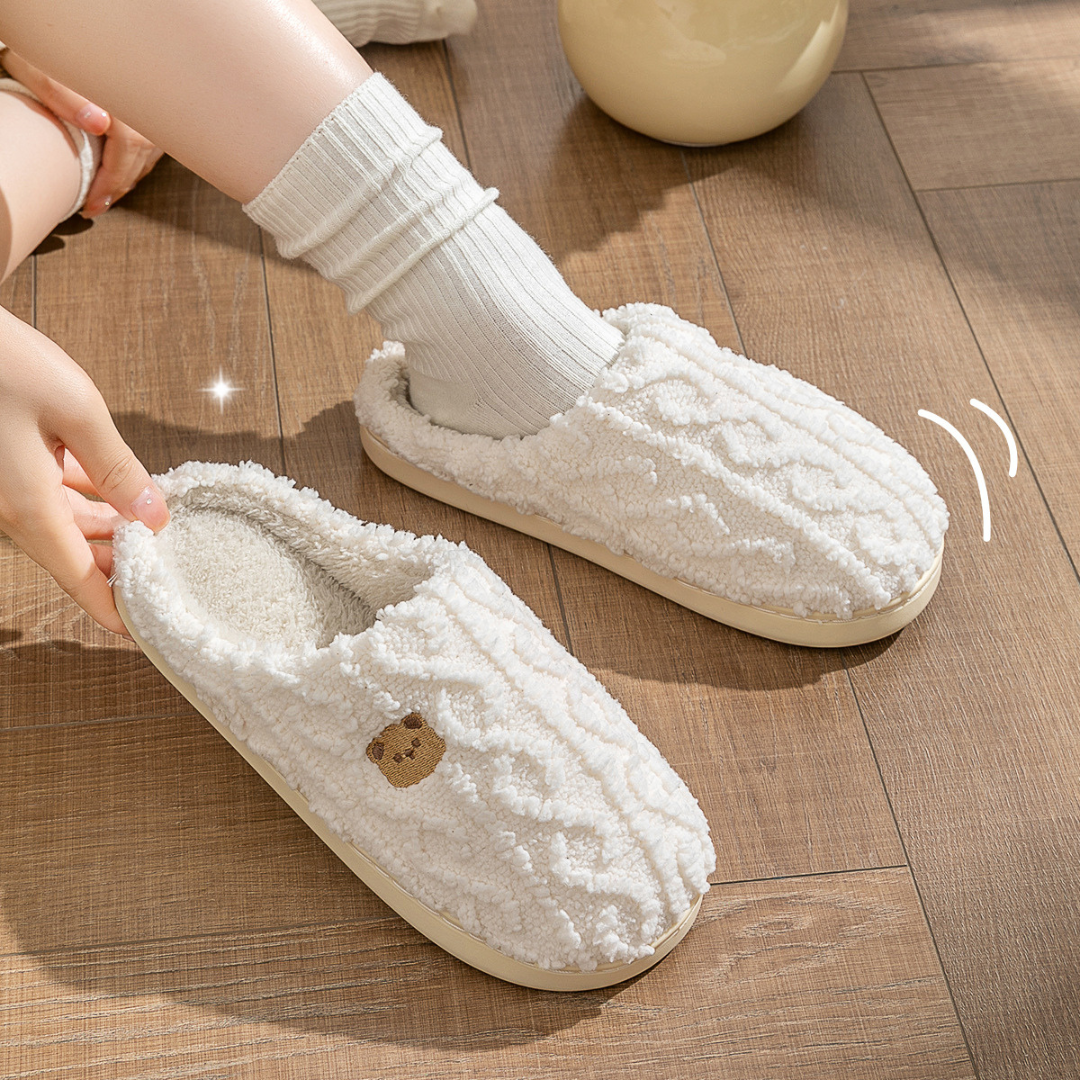 CozySteps - Warme Gebreide Huispantoffels
