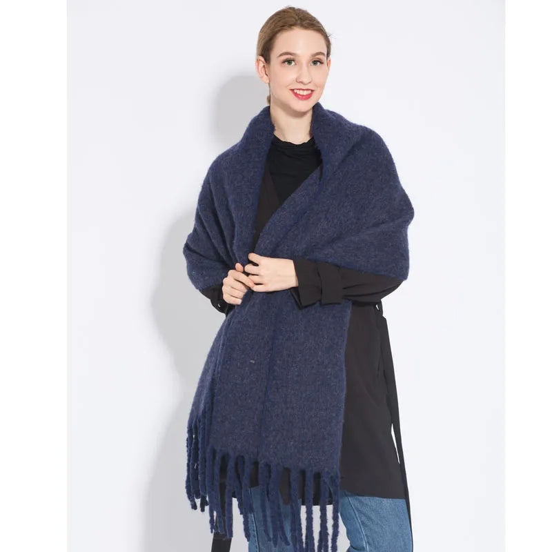 FrostGuard: Zachte Oversized Sjaal