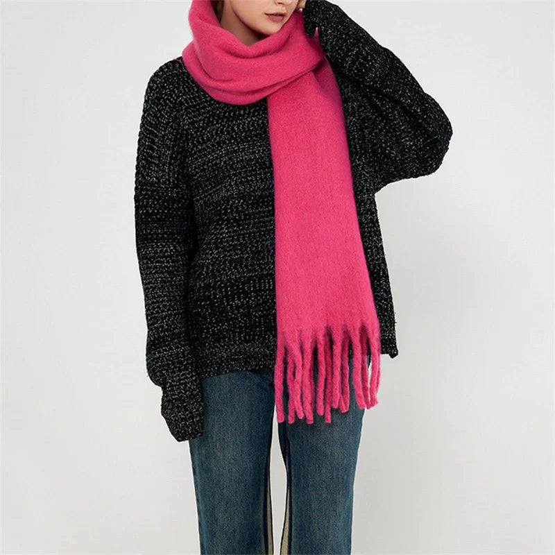 FrostGuard: Zachte Oversized Sjaal