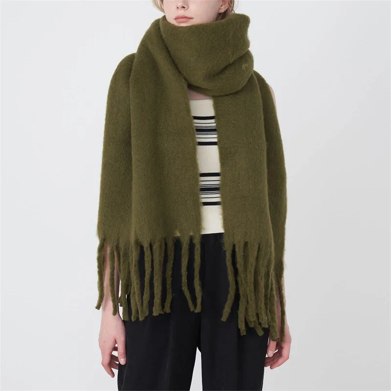 FrostGuard: Zachte Oversized Sjaal