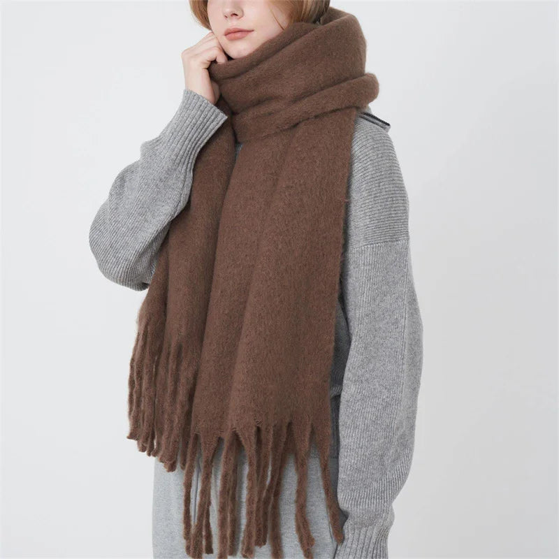 FrostGuard: Zachte Oversized Sjaal