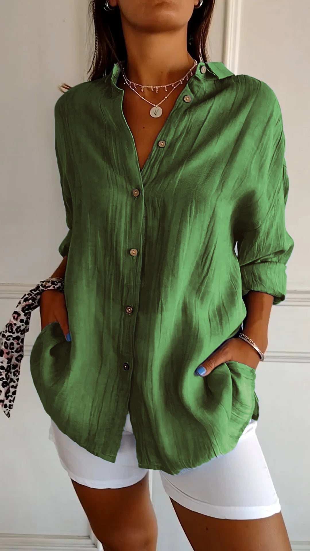 Ophelia Charm - Elegante Shirt Voor Dames