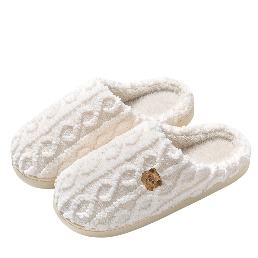 CozySteps - Warme Gebreide Huispantoffels