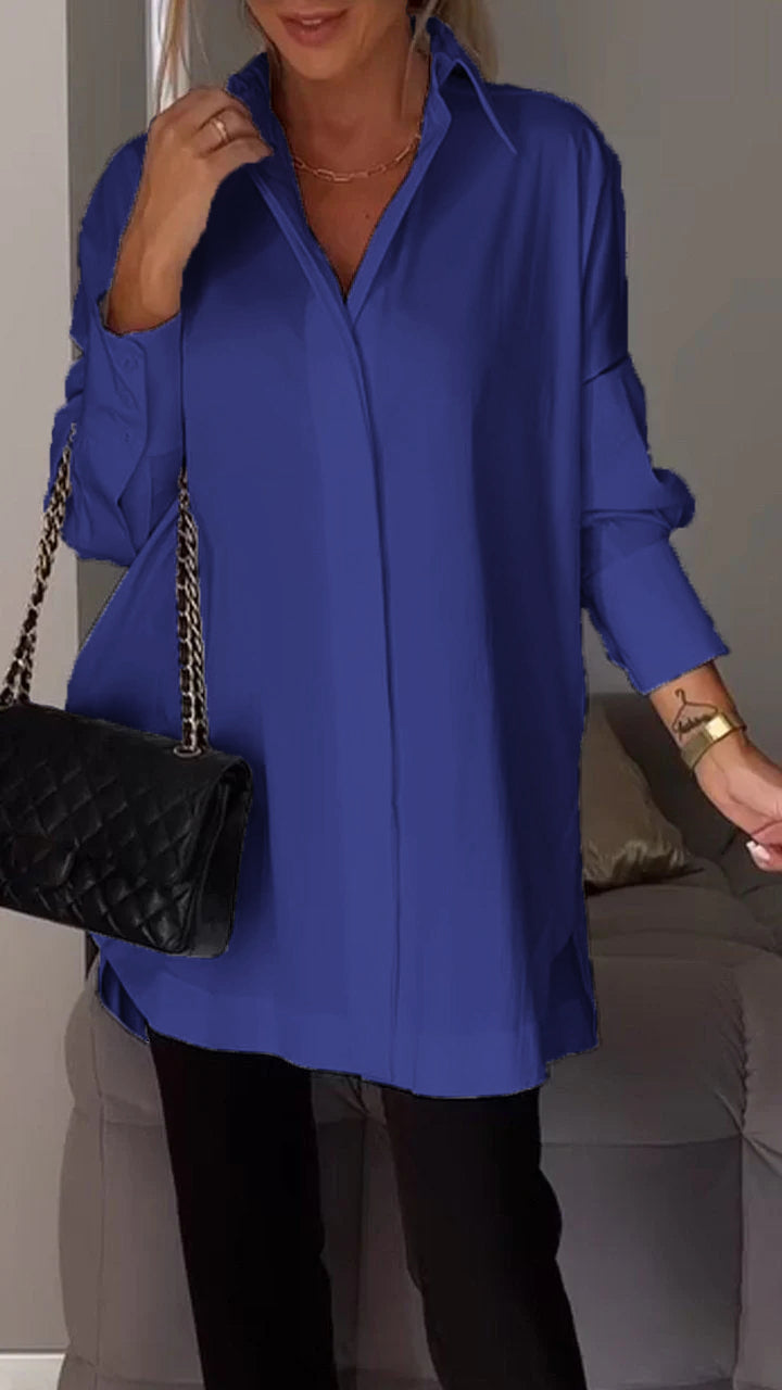 Noémie - Elegante Hemd met Reversopening