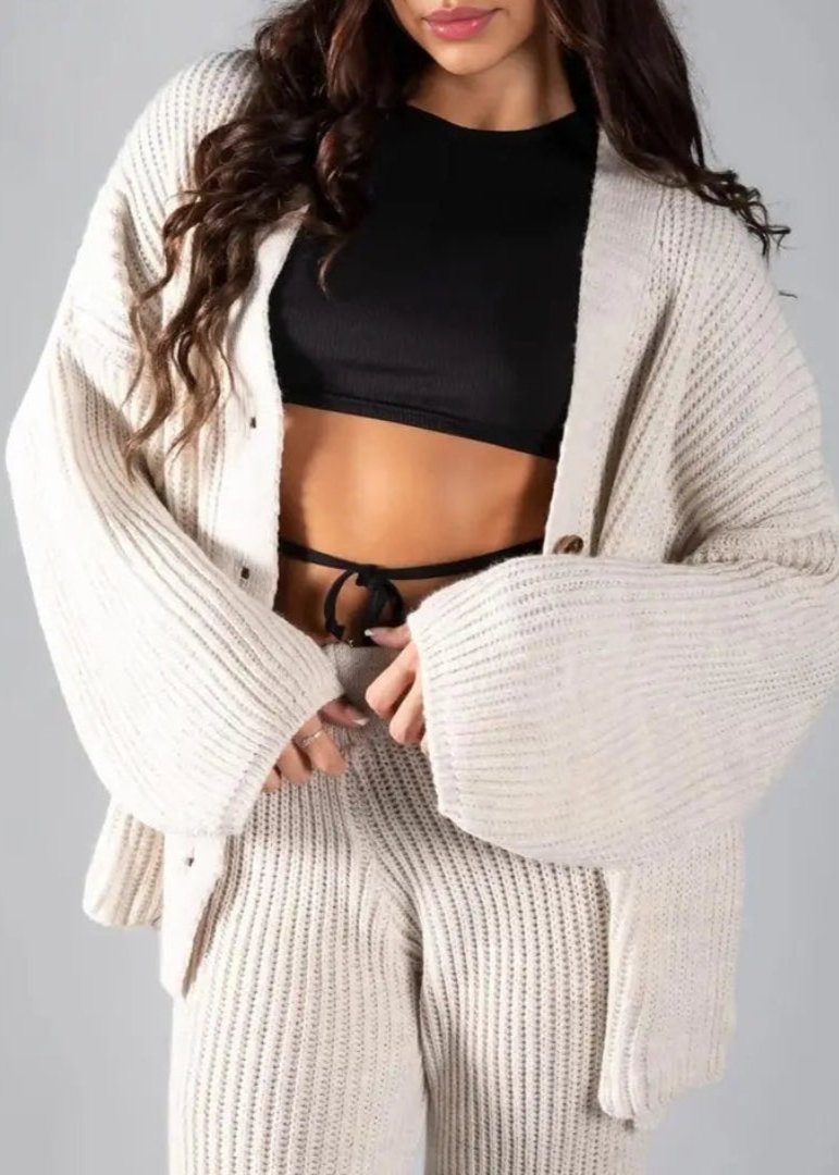 Laurentia - Elegante Gebreide Luxe Set