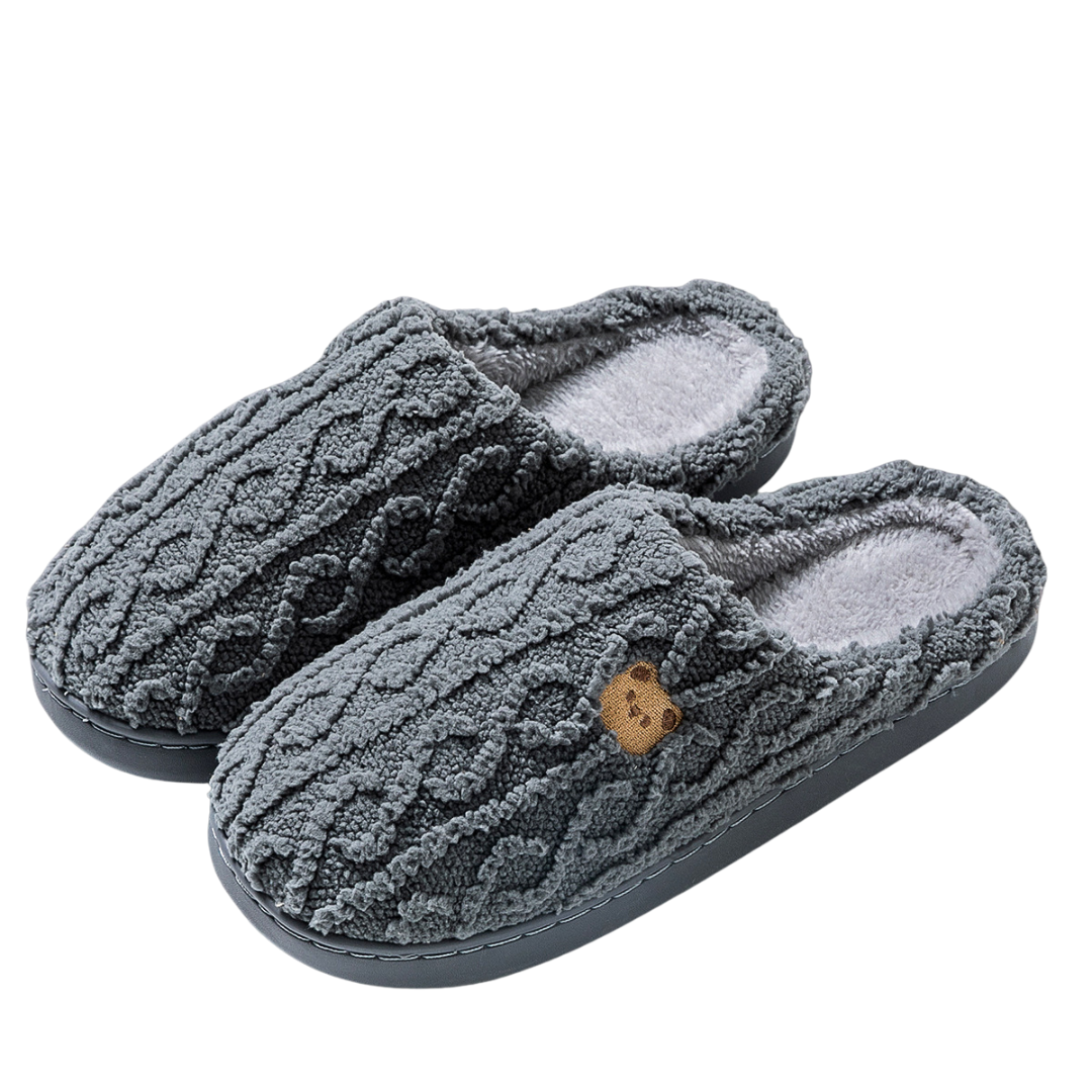 CozySteps - Warme Gebreide Huispantoffels