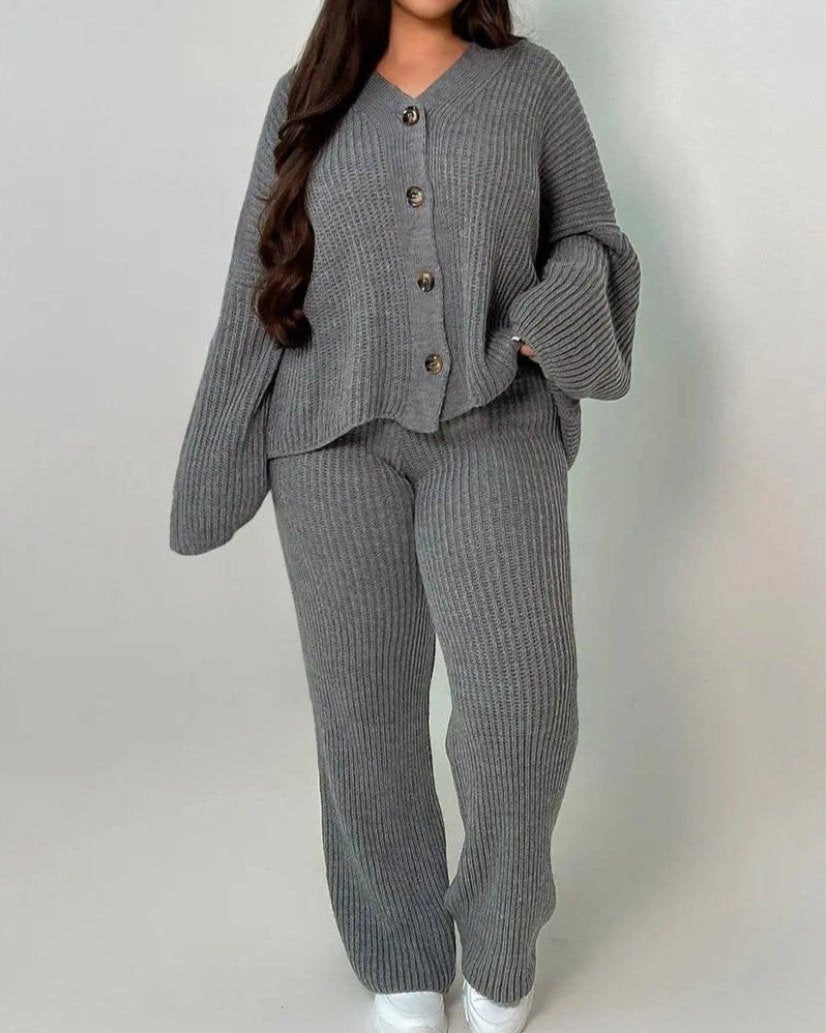Laurentia - Elegante Gebreide Luxe Set