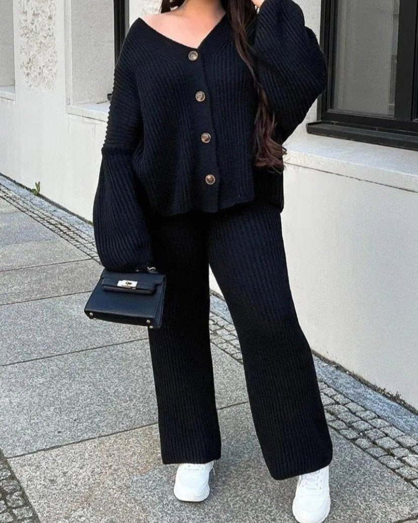 Laurentia - Elegante Gebreide Luxe Set