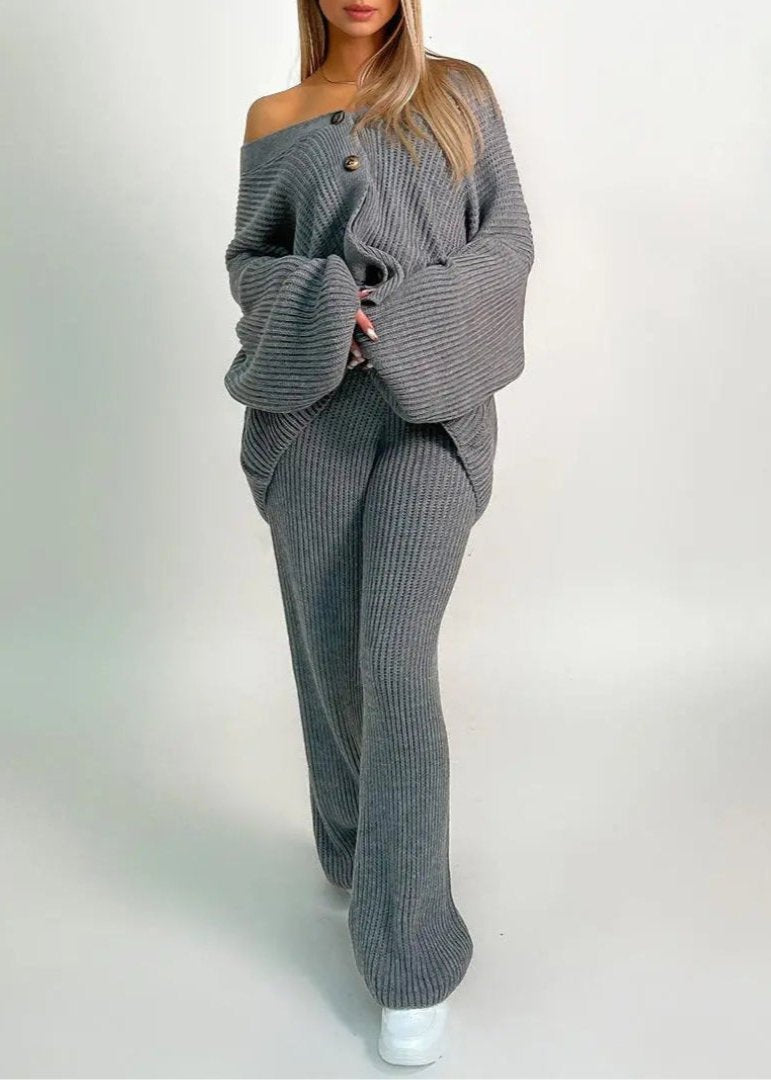 Laurentia - Elegante Gebreide Luxe Set