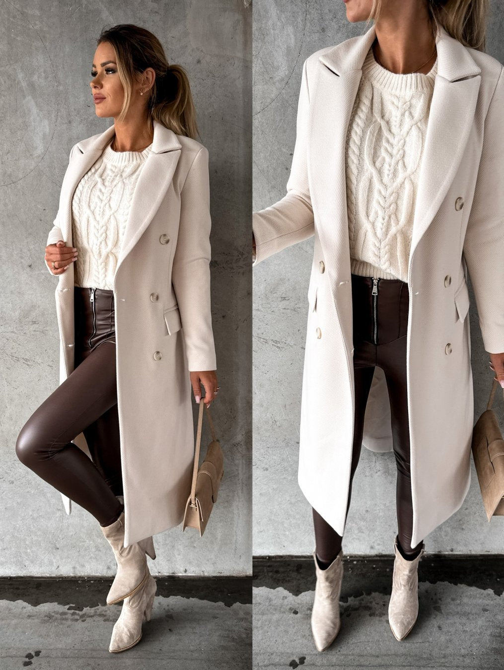 Valentina - Elegante Warme Winterjas