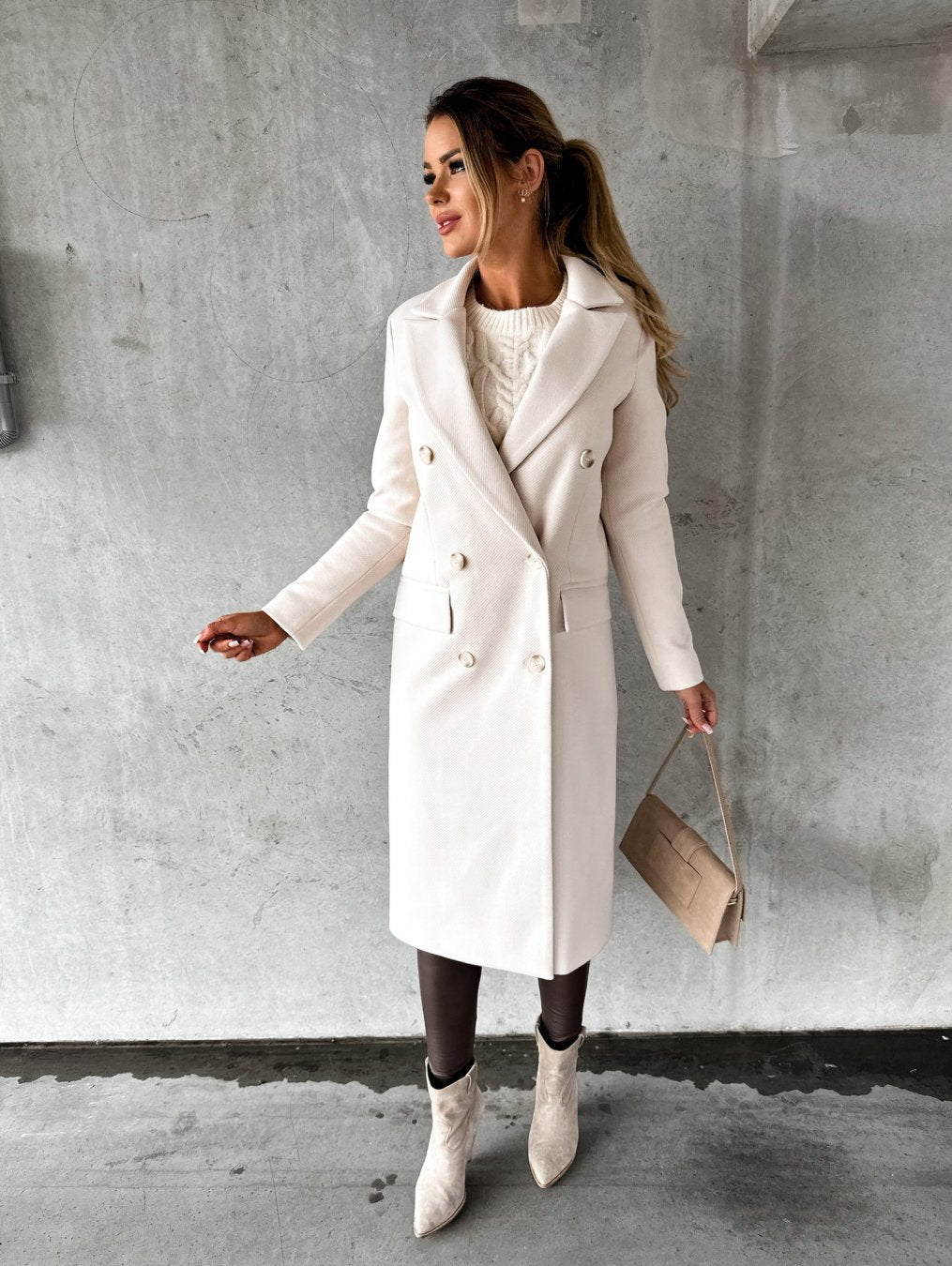 Valentina - Elegante Warme Winterjas