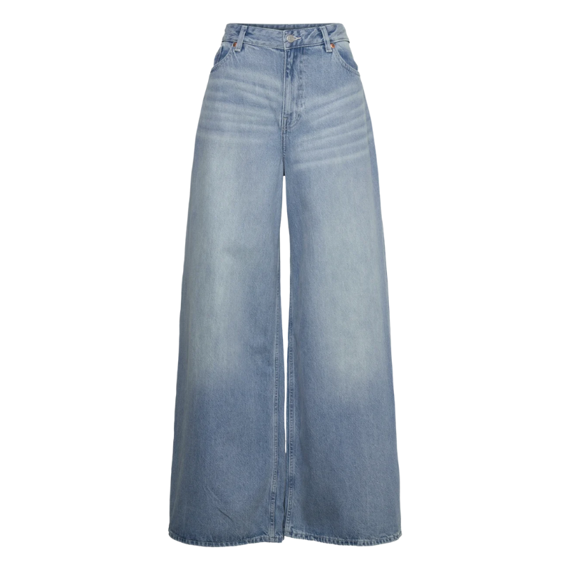 Timeless Grace Wide-Leg Jeans