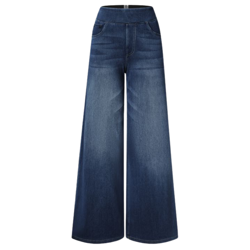 Timeless Grace Wide-Leg Jeans