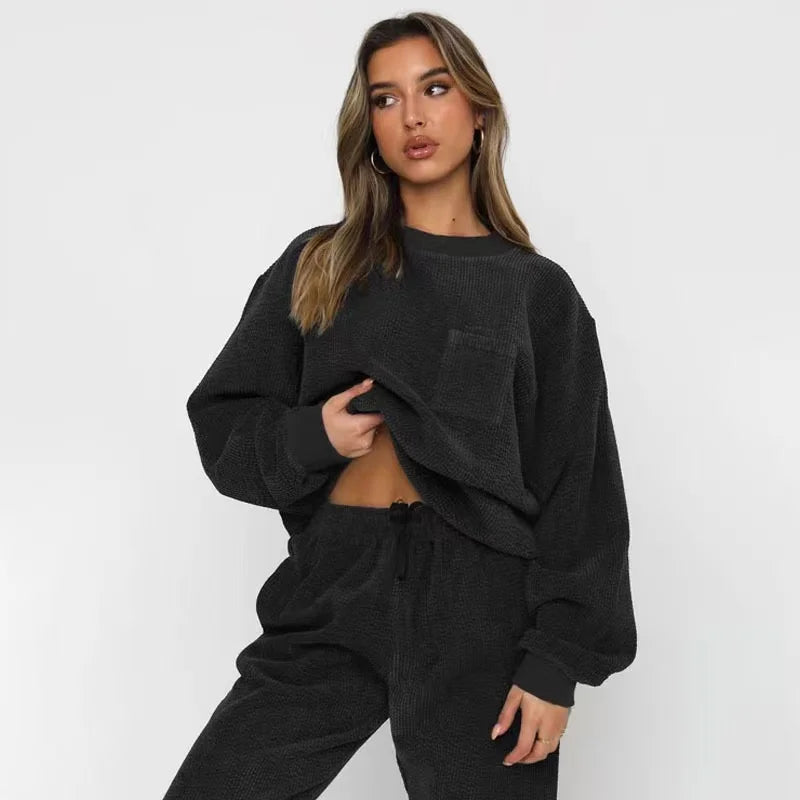 Isla - Luxe Corduroy Loungewear Set