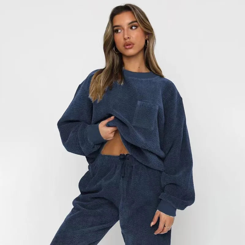 Isla - Luxe Corduroy Loungewear Set