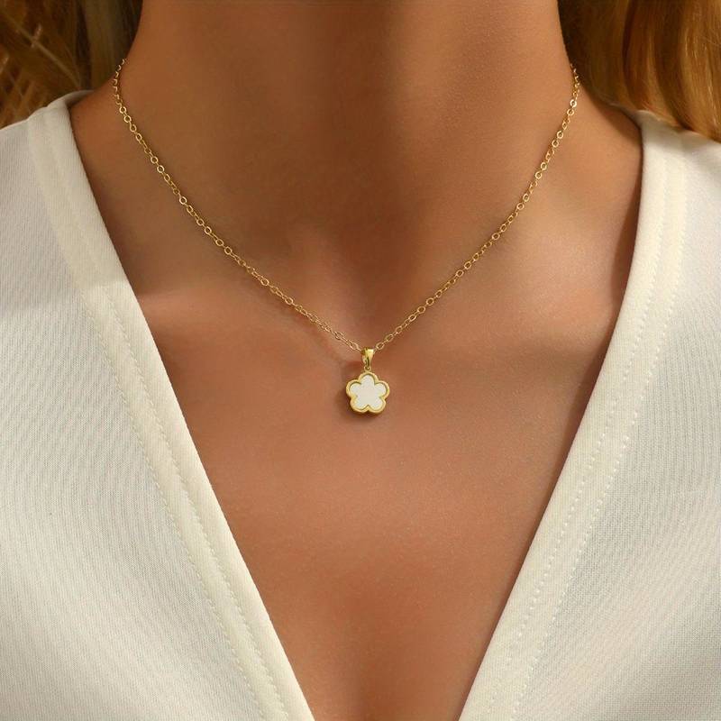Serena Charm - Elegante Bloemetjes Ketting