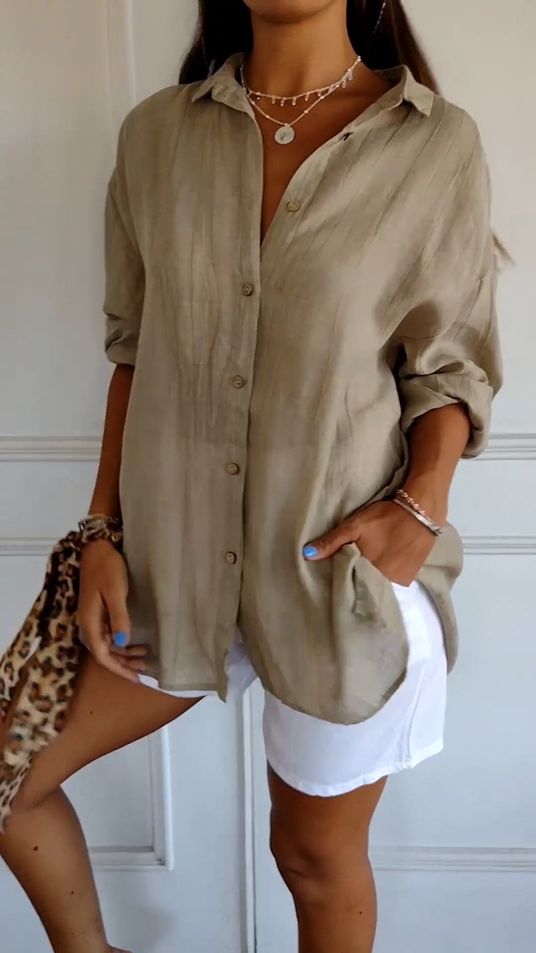 Ophelia Charm - Elegante Shirt Voor Dames