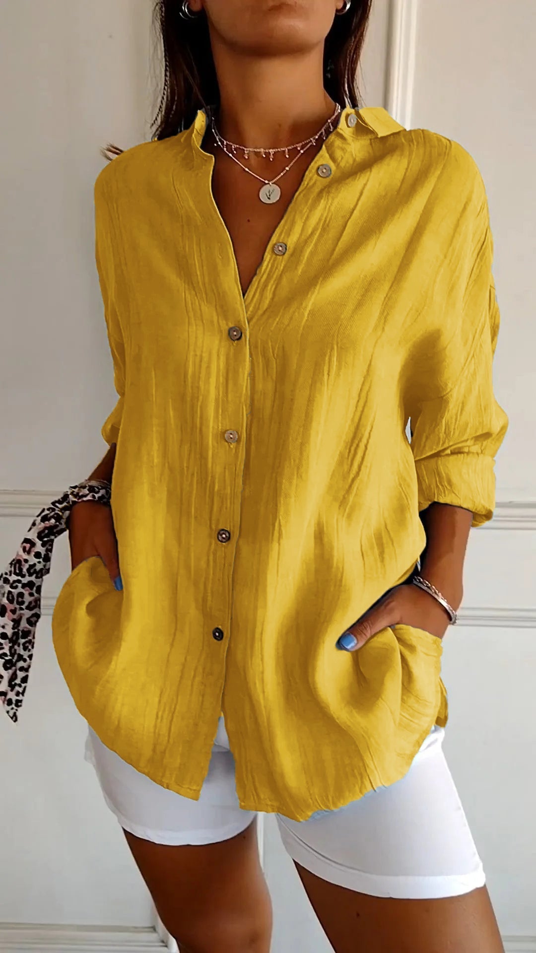 Ophelia Charm - Elegante Shirt Voor Dames