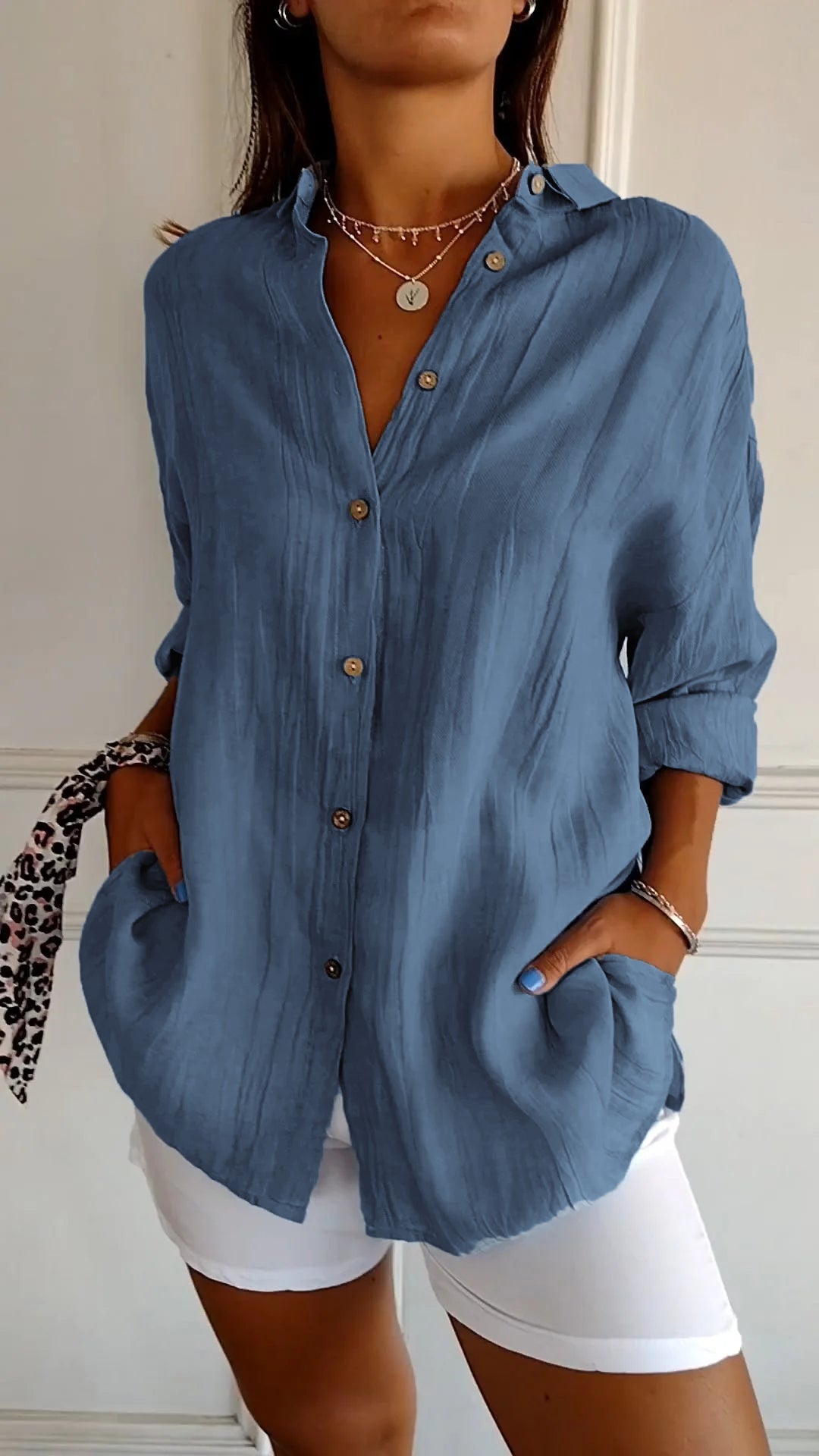 Ophelia Charm - Elegante Shirt Voor Dames